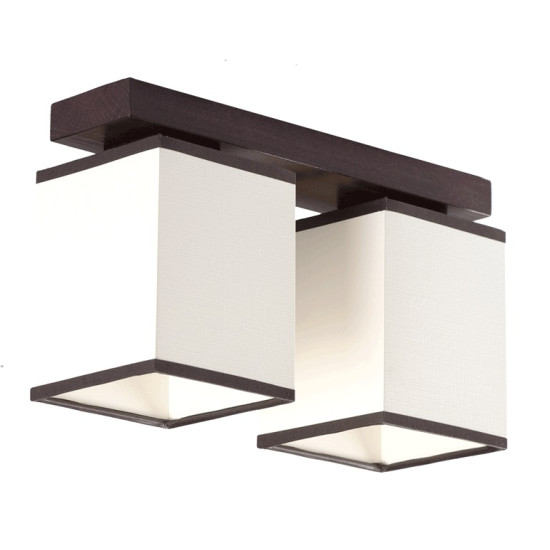 Plafoniera Bendis Wenge 2xE14 40W