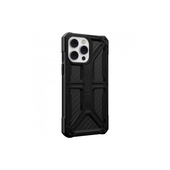 Husa iPhone 14 Pro Max UAG Monarch Series Carbon Fiber, military drop tested