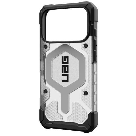 UAG Husa Pathfinder Clear MagSafe iPhone 17 Pro Max Ice Silver