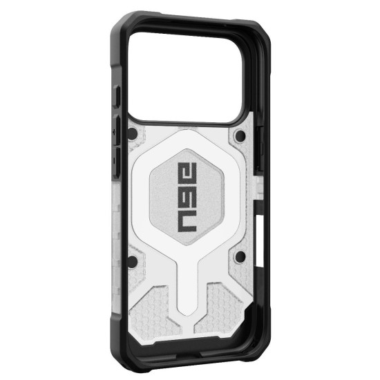 UAG Husa Pathfinder Clear MagSafe iPhone 17 Pro Max Ice Silver