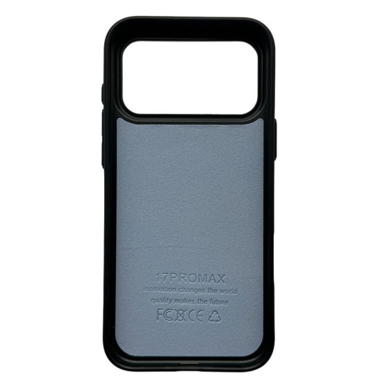 Husa Wave Magsafe iPhone 17 Pro Max Negru / Albastru