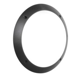 Plafoniera Lucia 1xE27 Negru IP66 Backlit Fumagalli