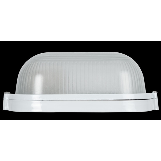Lampa BAT Ovala 1xE27 60W Alb