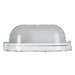 Lampa BAT Ovala 1xE27 60W Alb