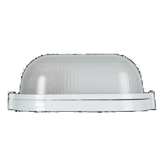 Lampa BAT Ovala 1xE27 60W Alb