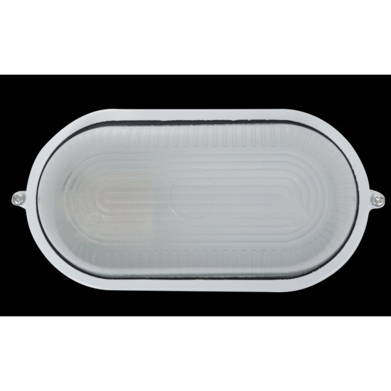 Lampa BAT Ovala 1xE27 60W Alb