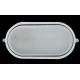 Lampa BAT Ovala 1xE27 60W Alb