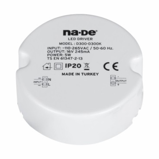Spot Incastrat 3'' cu LED Osram 5W IP23