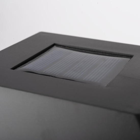 Lampa Solara LED Sort Negru 14x14x48.5CM