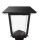 Lampa Solara LED Sort Negru 14x14x48.5CM