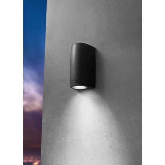 Aplică Marta 6W GU10 2700K-4000K IP55 LED, negru, Fumagalli