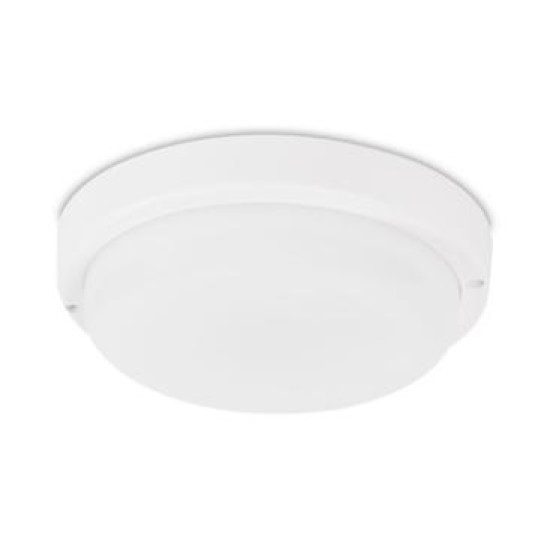 Bat LED rotund 18W MW 6400K 100lm/W IP65, alb, Novelite