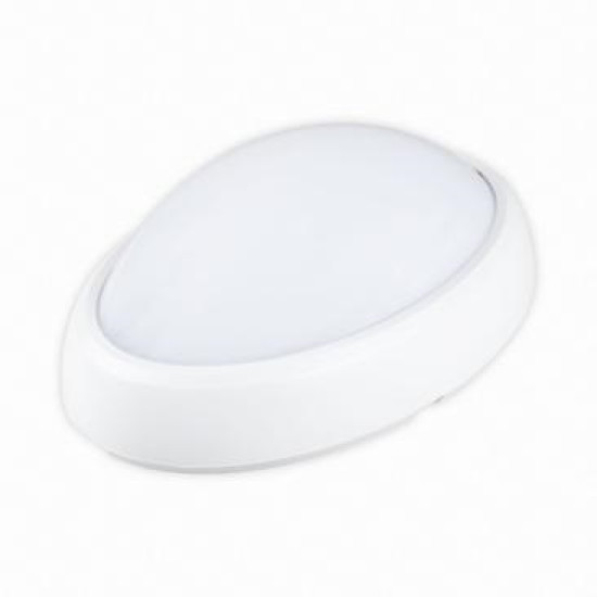 Lampa BAT LED Ovala 12W IP65 Alb, EL0032474