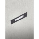 Spot scara Nina 7,5W 850lm IP55 LED, negru, Fumagalli