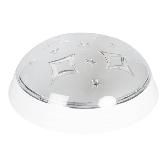 Plafoniera 1xE27 40W IP20 Luna-3 Alb