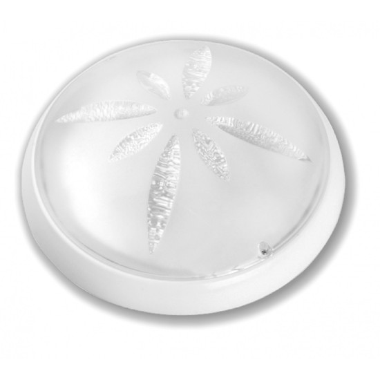 Plafoniera 1xE27 60W IP20 Maxi Luna-2 Alb