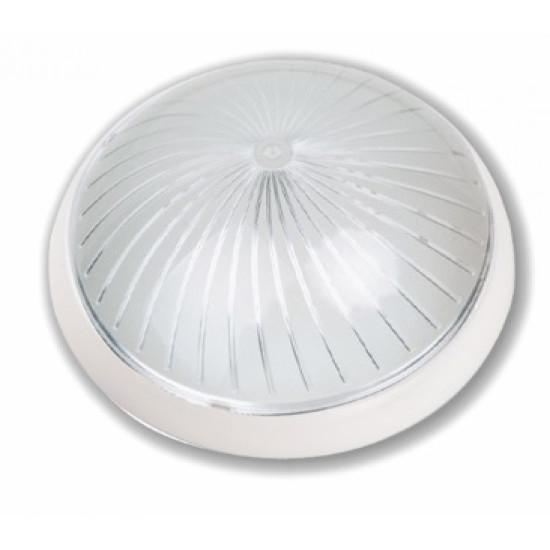 Plafoniera 1xE27 60W IP20 Maxi Luna-1 Alb