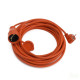 Cordon F+P 3x1.5 20m, orange, Emfanorm