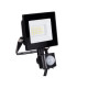 Proiector senzor LED slim 20W seria 5, negru, Novelite