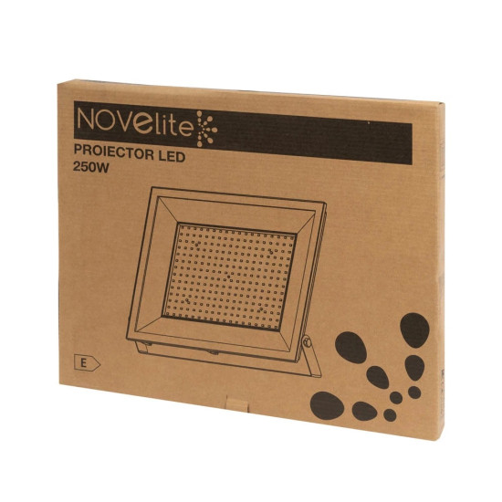 Proiector Slim LED SMD V4 250W 6500K IP65, Novelite