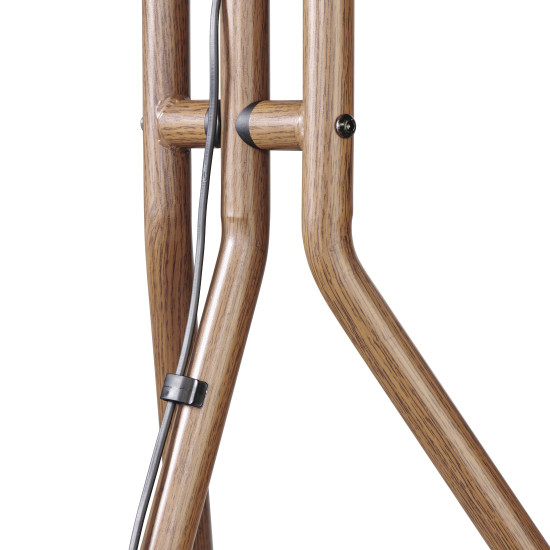 Hama Suport TV "Easel Design", 191 cm (75"), aspect lemn, nuc