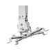 Suport videoproiector tavan GATV2, reglabil 63-100 cm, max. 15 kg, alb