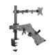 Suport birou 1 Monitor Sbox LCD-LM01, 13“ - 27“, Negru