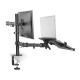 Suport birou 1 Monitor Sbox LCD-LM01, 13“ - 27“, Negru