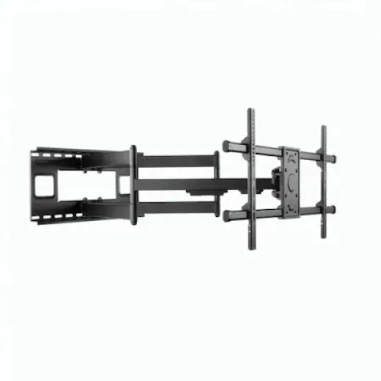 Suport TV Perete SBOX PLB-4986, 40” – 90”, Greutate suportata 80kg, VESA 600×400, Inclinare, Rotire, Negru