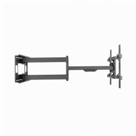 Suport TV Perete SBOX PLB-4986, 40” – 90”, Greutate suportata 80kg, VESA 600×400, Inclinare, Rotire, Negru
