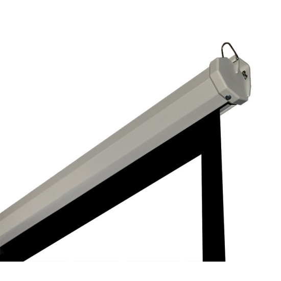 Ecran proiectie manual, perete/tavan, 300 x 300 cm, Blackmount, Format 1:1