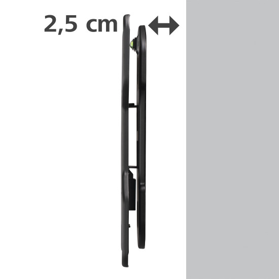 Hama Suport TV FIX de perete, Premium, VESA 200x200, 122 cm (48 "), negru
