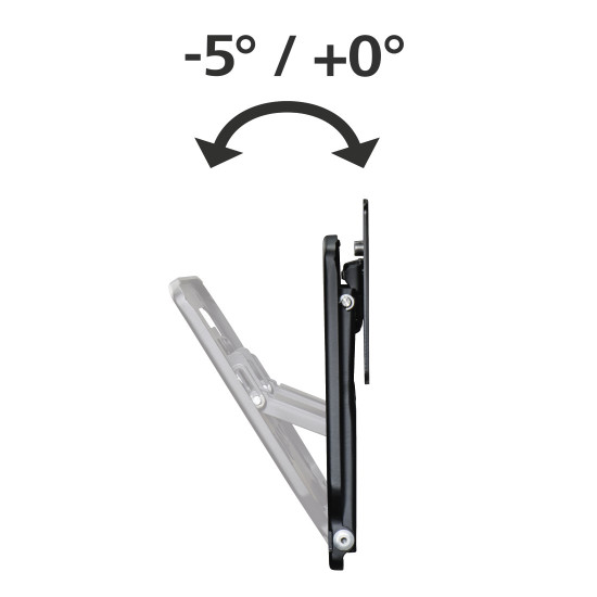 Hama Suport TV pentru pereteTILT, 191 cm (75 "), negru
