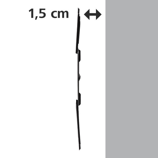 Thomson WAB2437 "Single U" TV wall bracket, VESA 400x400, fixed, 81 to 165 cm