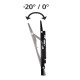 Hama Suport TILT TV de perete, 3 stele, 160 cm (63 "), negru