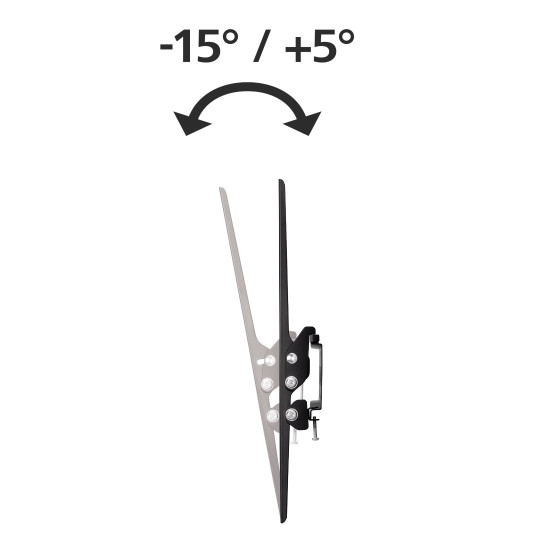 Hama Suport TV TILT, 3 stele, 165 cm, negru