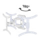 Hama Suport TV FULLMOTION de perete 3 stele, 165 cm (65 "), alb