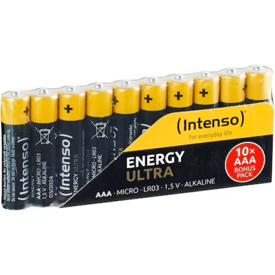 Baterie alkalina Intenso Energy Ultra AAA LR03 10er Shrinkpack