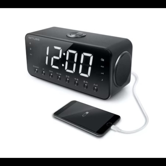 Radio cu ceas MUSE M-192 CR, 2x2W