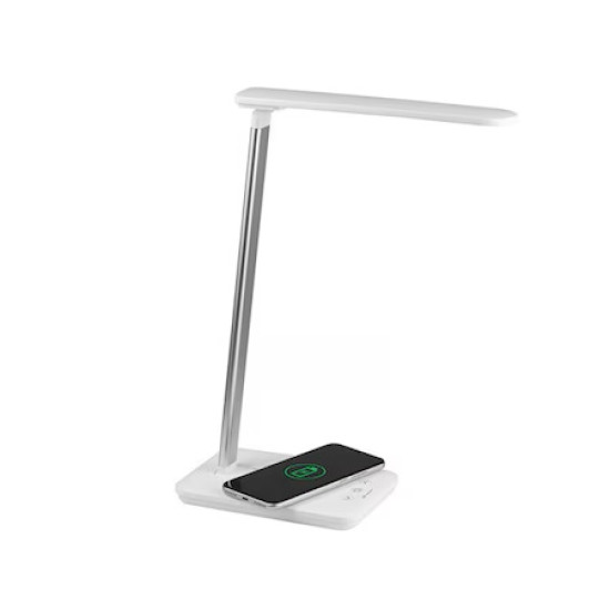 Lampa de birou LED Tracer Luna cu Incarcator Wireless 10W TRAOSW46927