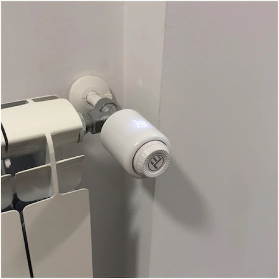 Cap termostatic WiFi Tellur Smart, RVSH1, LED, Alb