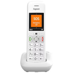 Gigaset E390,cordless telephone,white,S30852-H2908-R602