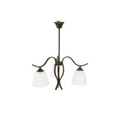 Lustra Flaire Negru+Galben 3xE27 40W