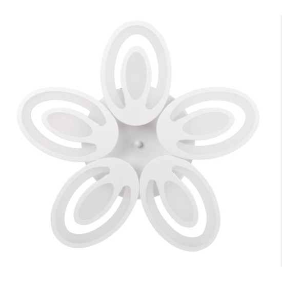 Plafoniera Petal LED 80W 3CCT cu telecomanda, alb, Erste