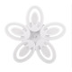 Plafoniera Petal LED 80W 3CCT cu telecomanda, alb, Erste