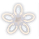 Plafoniera Petal LED 80W 3CCT cu telecomanda, alb, Erste