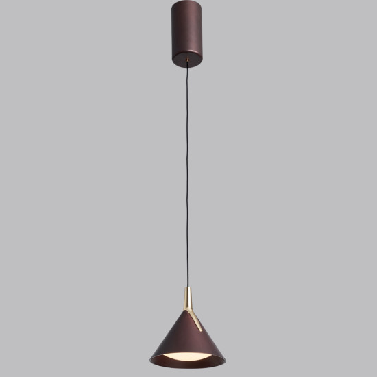 Lustra led Sirius cafenie 8W/630LM 3000K-6500K