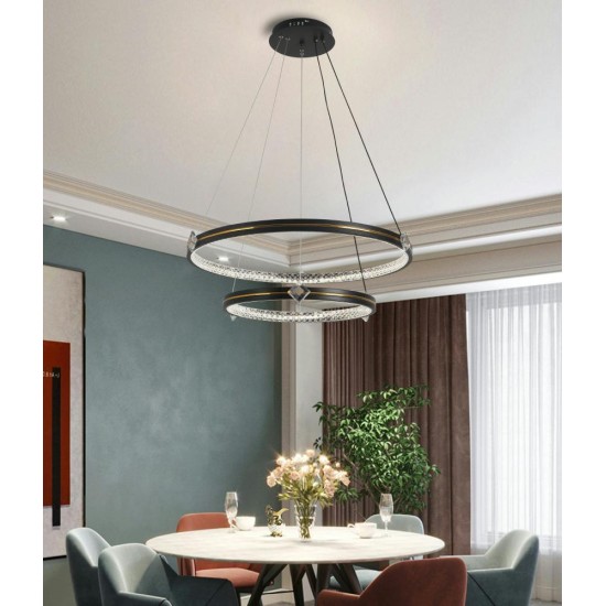 LUSTRA LED CALLISTO PE CABLU AJUSTABILA 158W/5100LM/3000K/4000K/6500K + IR 400mm x 600mm x 800mm