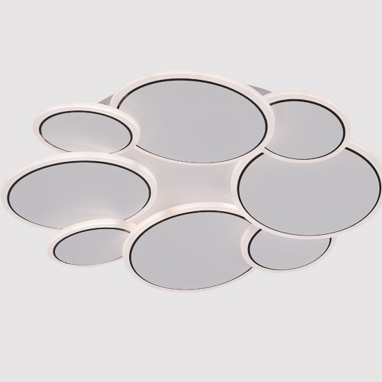 Plafoniera LED Scorpius 77W, 5000lm, 2700-6400K, Telecomandă IR, 500mm | Alicoral.ro