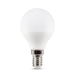 SET 10 x Bec LED sferic 5W E14 6400K, Homelight